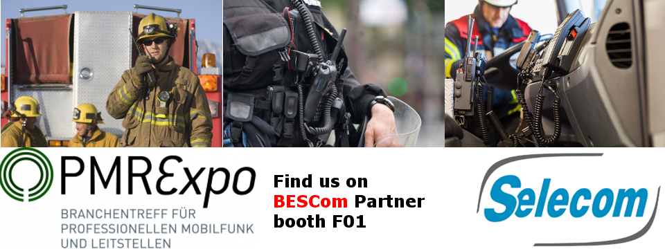 Bandeau SELECOM at PMRExpo 2014 in Cologne (Germany)